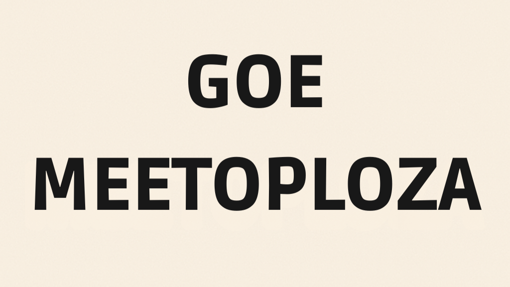 GOE Meetoploza