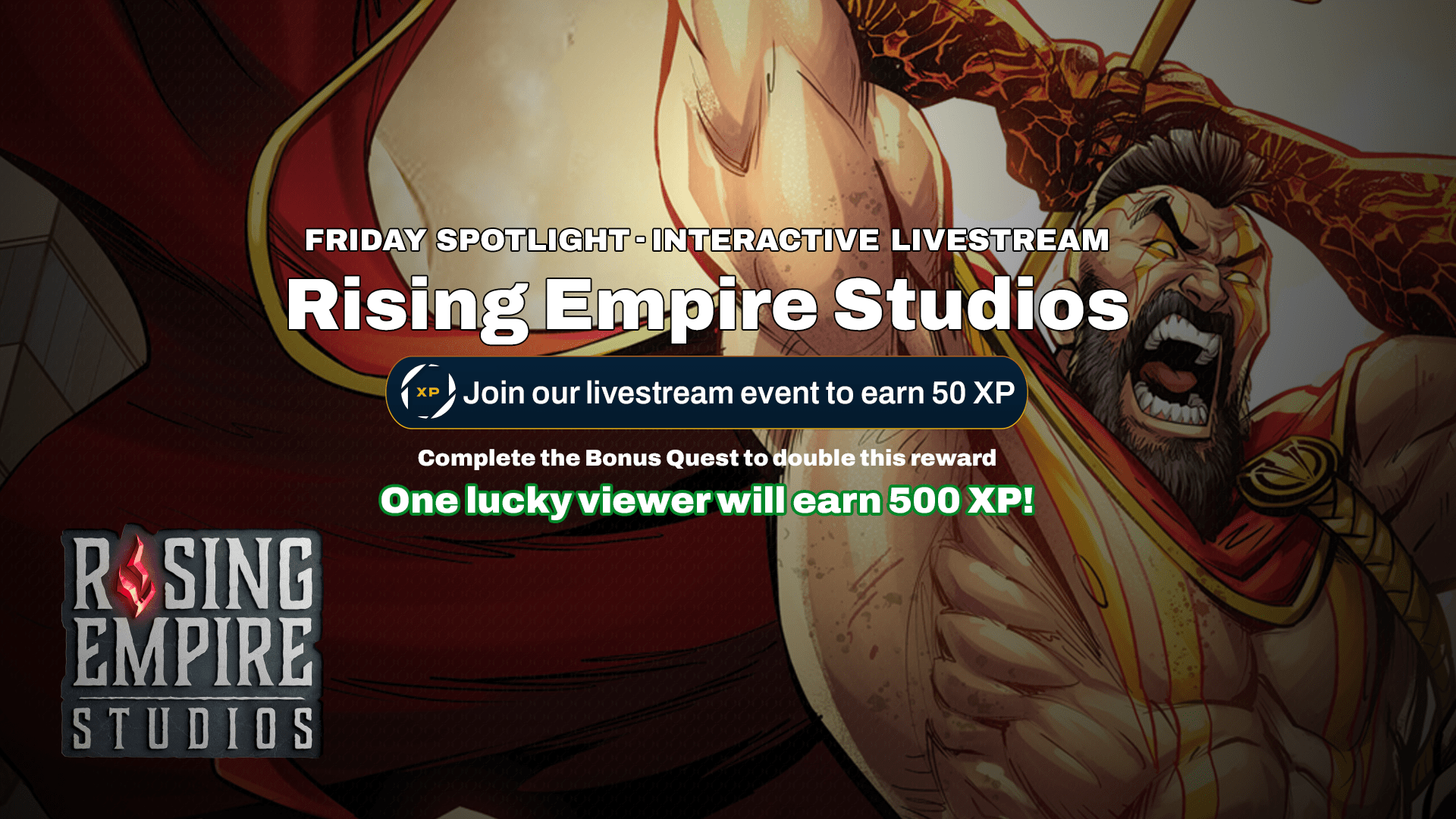 Rising Empire Studios: Friday Spotlight - Interactive Livestream
