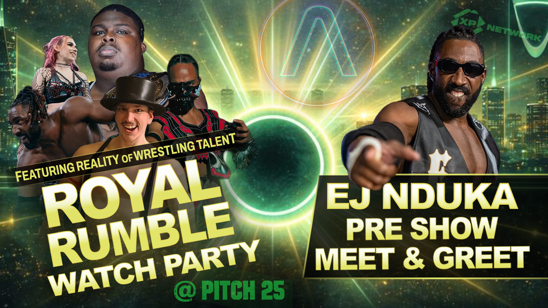 EJ Nduka Royal Rumble Pre Show Meet and Greet