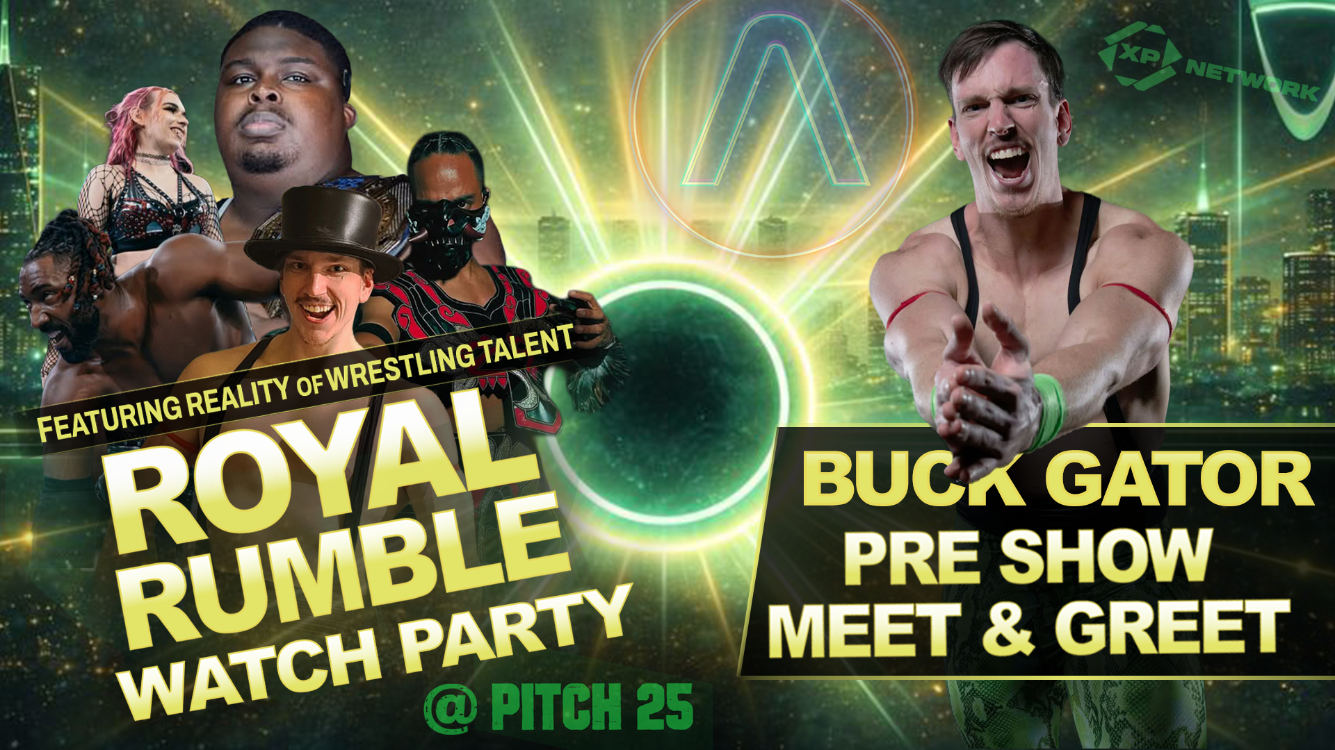 Buck Gator Royal Rumble Pre Show Meet and Greet
