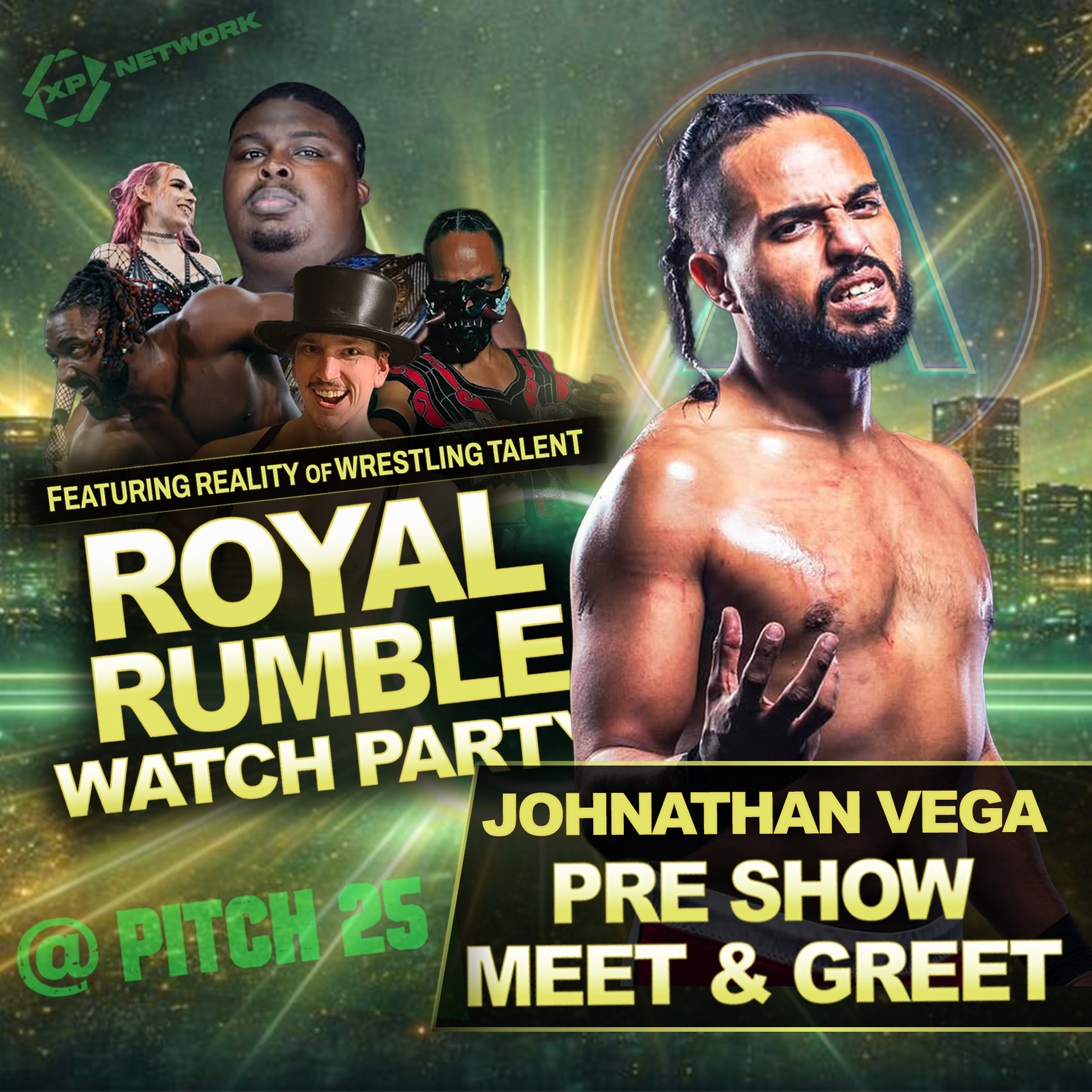 Jonathan Vega Royal Rumble Pre Show Meet and Greet