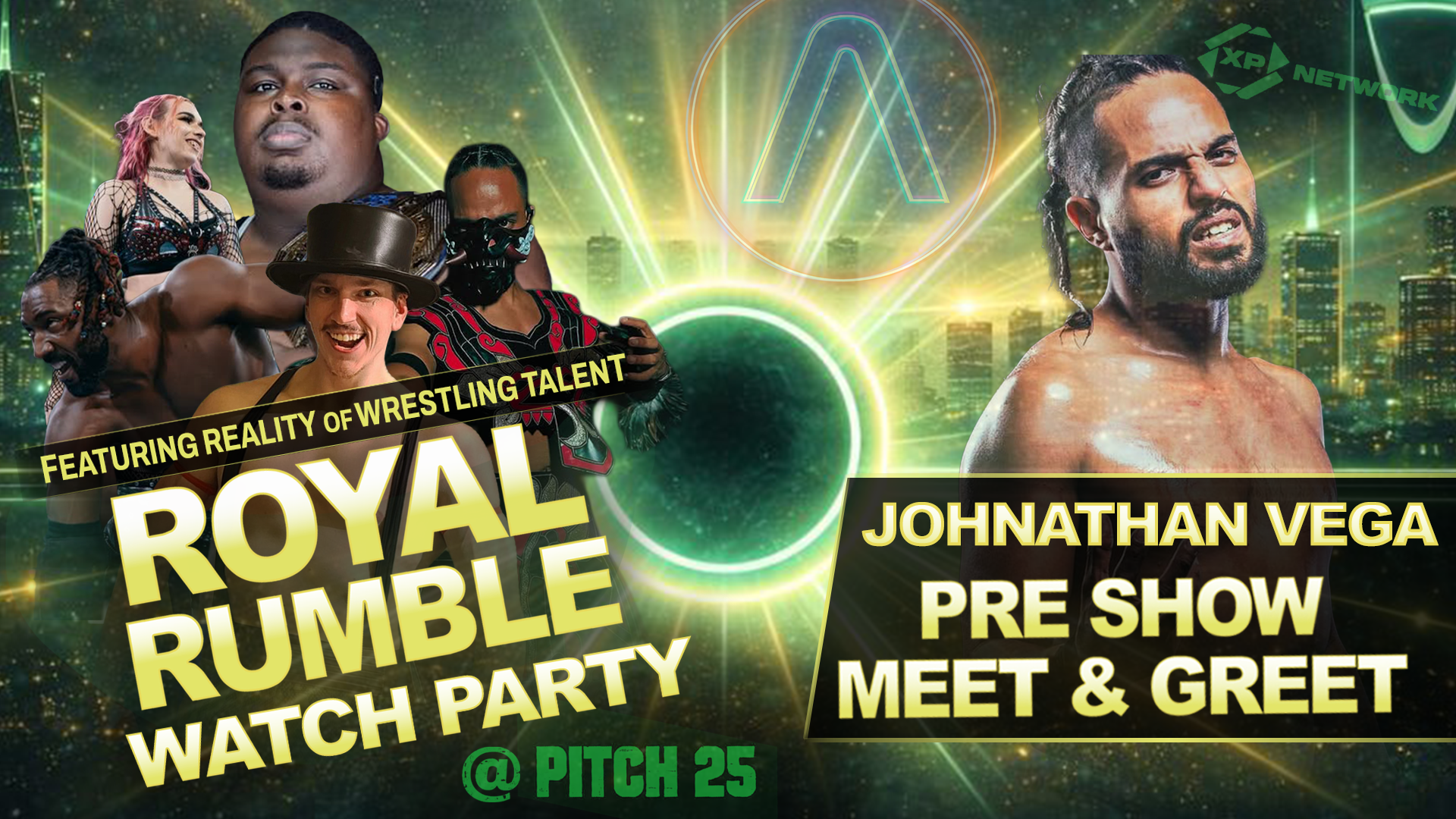 Jonathan Vega Royal Rumble Pre Show Meet and Greet