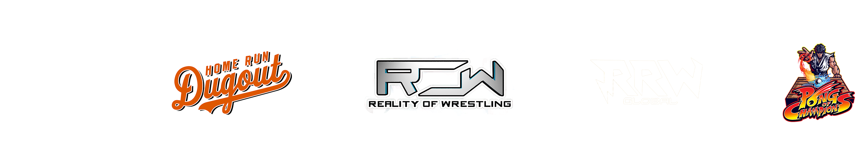 footer featuring all of our Logos