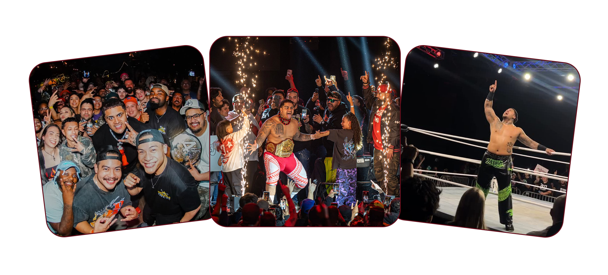 Images from John Cenas last watch party, HOG Winter Warfare, and ROW subzero