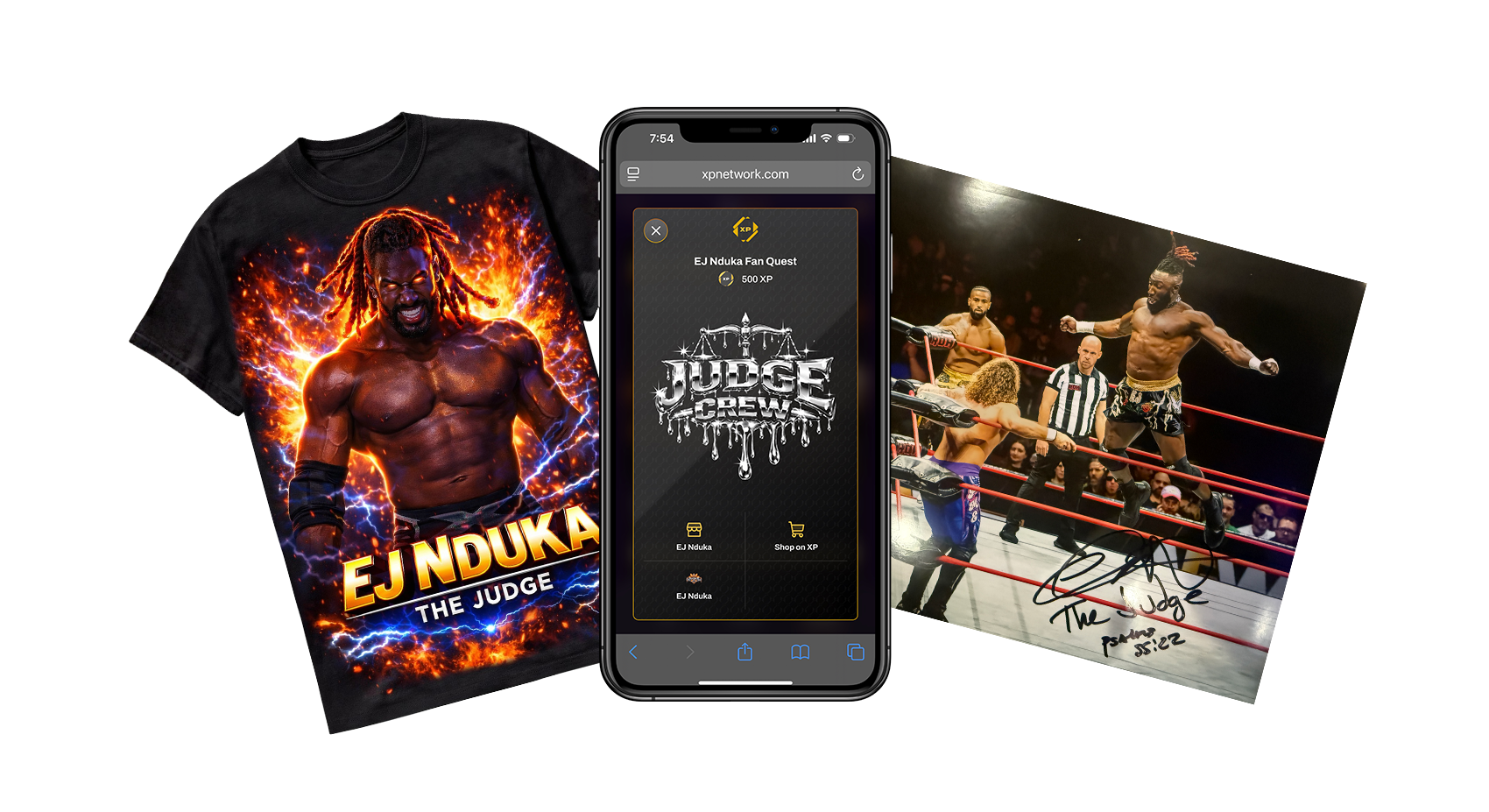 T-shirt, iPhone, and 8x10